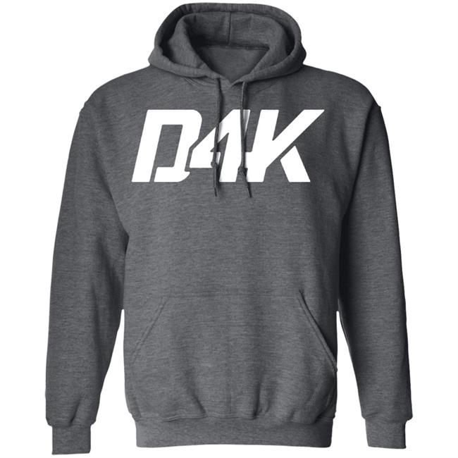 Dak Prescott D4k Logo Shirt Black Hoodie Sweatshirt Dak Prescott D4k Logo Shirt Black Hoodie Sweatshirt