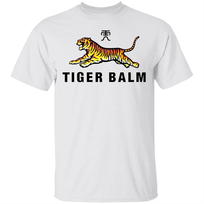 Tiger Balm Pullover Hoodie White T Shirt
