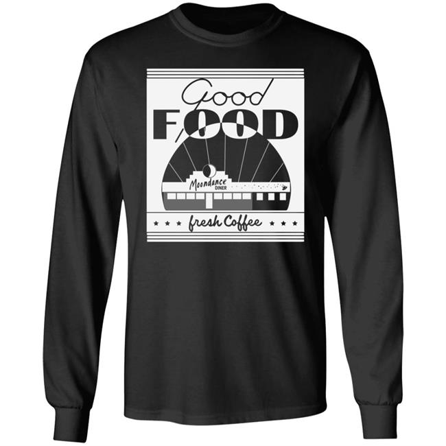 Tick Tick Boom Good Food Fresh Coffee Shirt Teerico Merch