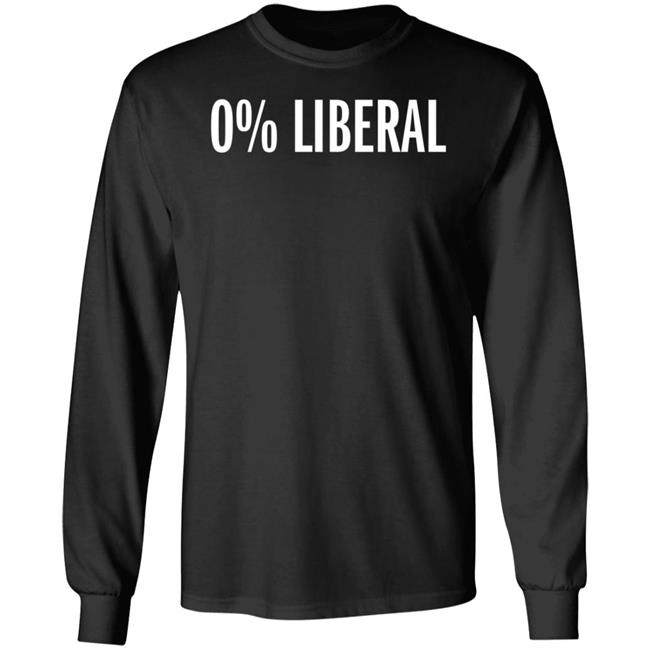 Zero Percen Liberal Shirt Zeek Arkham 0% Liberal Shirt