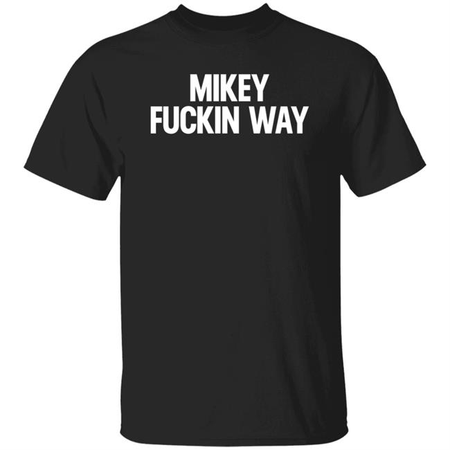 Mikey Fuckin Way Shirt Warnermusic Store