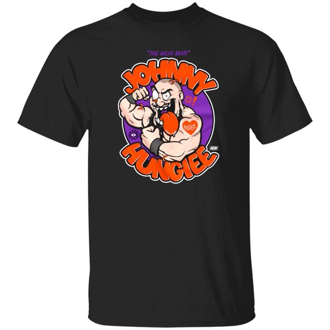 The Meat Man Johnny Hungiee Shirt Prowrestlingtees Merch John Silver The Meat Man Shirt