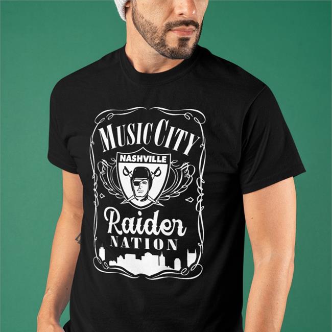 Raider Nation Music City Nashville Raider Nation Shirt