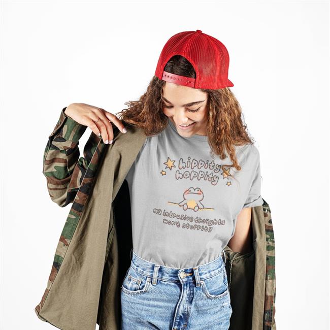 Buttercreamren Hippity Hoppity My Intrusive Thoughts Shirt Ren