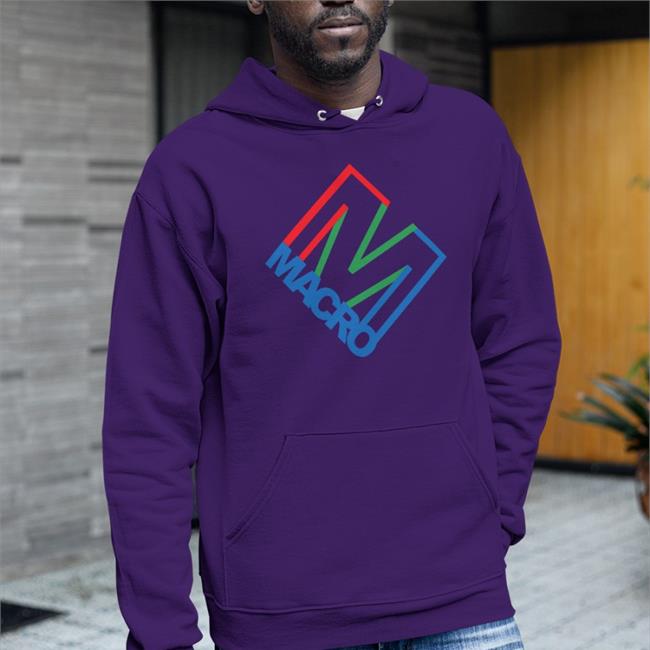 Macrodosing Retro Logo Ii Hoodie