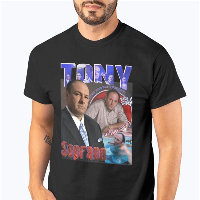 Sopranos Central Tony Soprano Those Who Want Resspect Give Respect New Shirt Orange Peelbeef