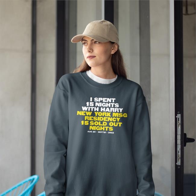 Hsd Love On Tour I Spent 15 Nights With Harry New Shirt Black