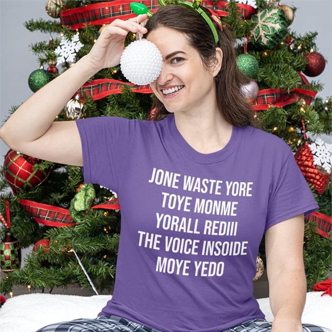 Jone Waste Yore Toye Monme Yorall Red Iii The Voice Inside Moye Yedo New Shirt Los Angeles Rams