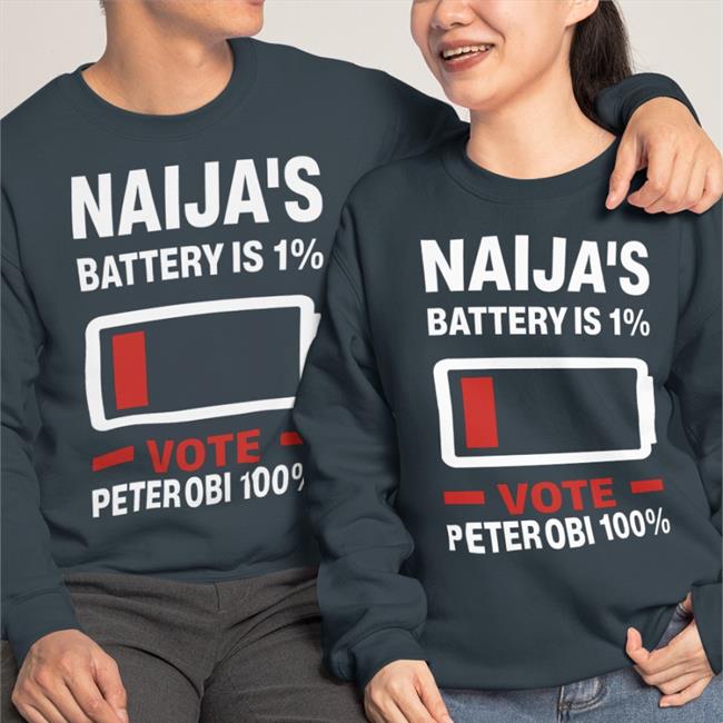 Drpenking Naija's Battery Is 1 Vote Peter Obi 100 Shirt Doctor Penking Peter Obi