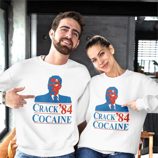 Ronald Reagan Crack 84 Cocaine T Shirt Barely Legal Clothes