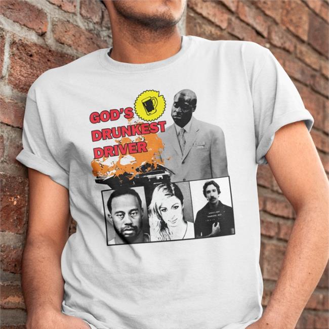 Lucca God's Drunkest Driver Celebrity Tee