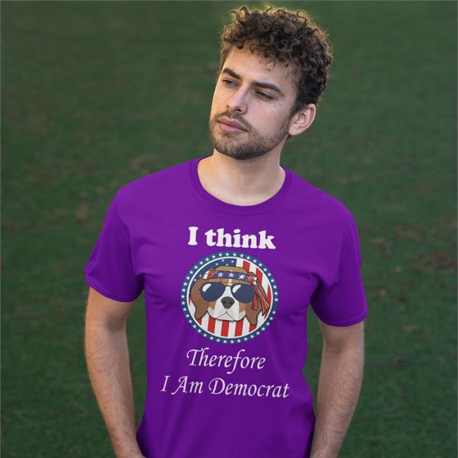 I Think Therefore I Am Democrat Shirt Emywinst