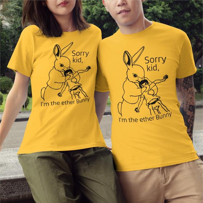 Shirts That Go Hard Sorry Kid, I'm The Ether Bunny Hoodie
