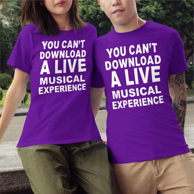 Eric Alper You Can't Download A Live Musical Experience Hoodie