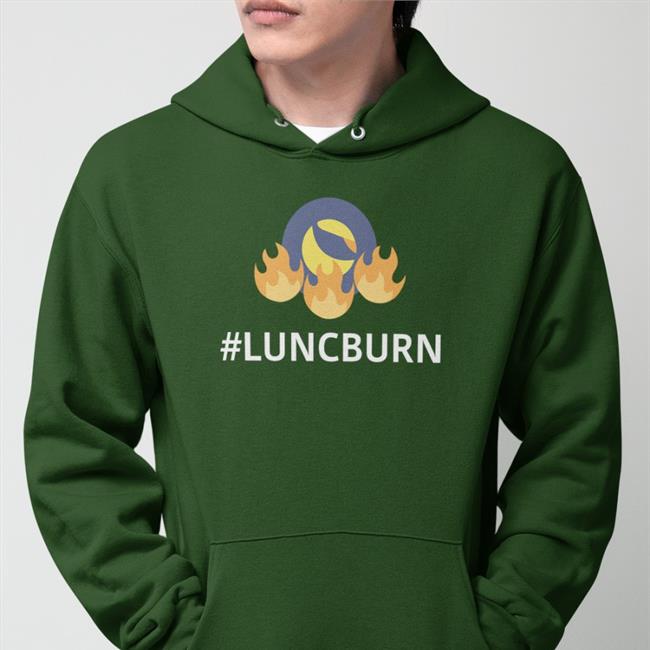 Cryptoking #Luncburn Sweatshirt Luncburner Store