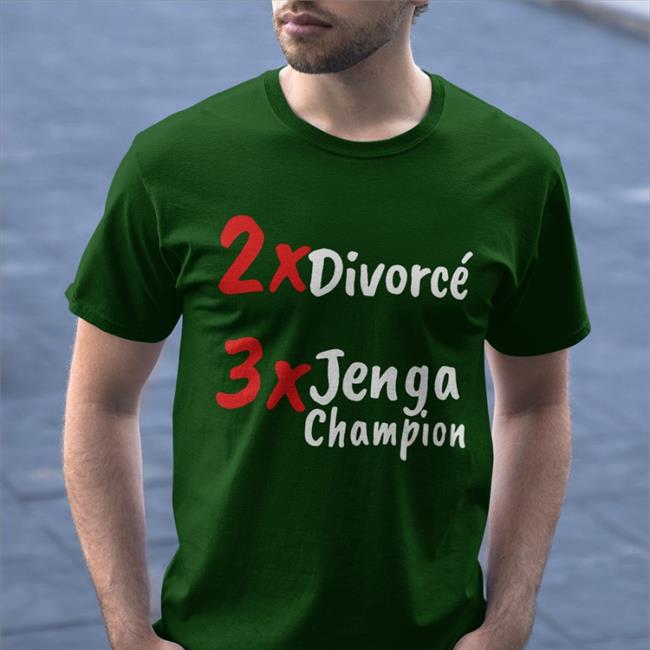 Shirts That Go Hard Merch 2X Divorce 3X Jenga Champion Shirt Shirts That Go Hard