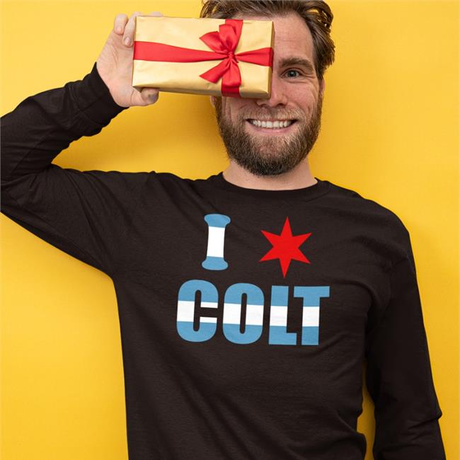 Chicago Flag I Colt Long Sleeve T Shirt