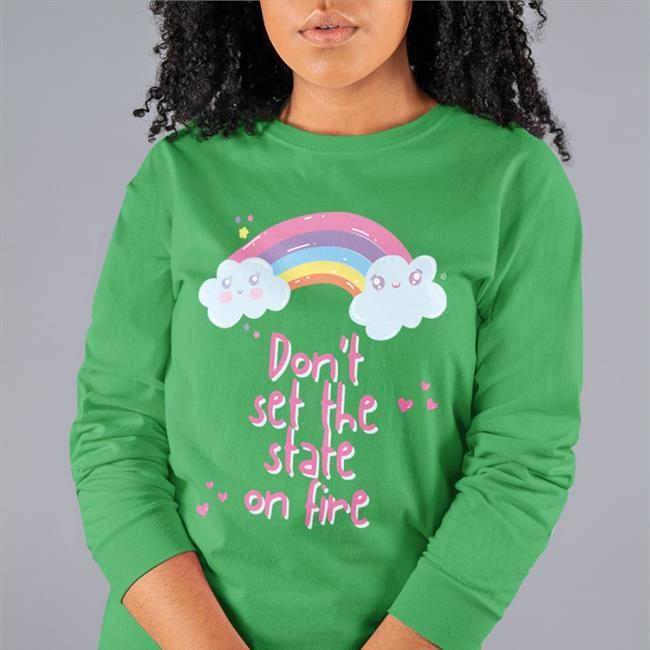 Wadnr Don't Set The State On Fire New Shirt