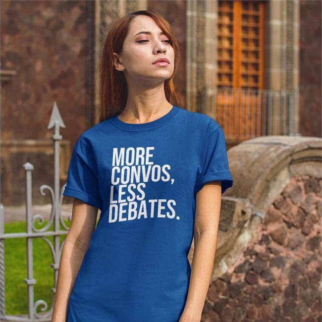 Jude 3 Project Jeffrey Tyler Jr More Convos Less Debates Shirt