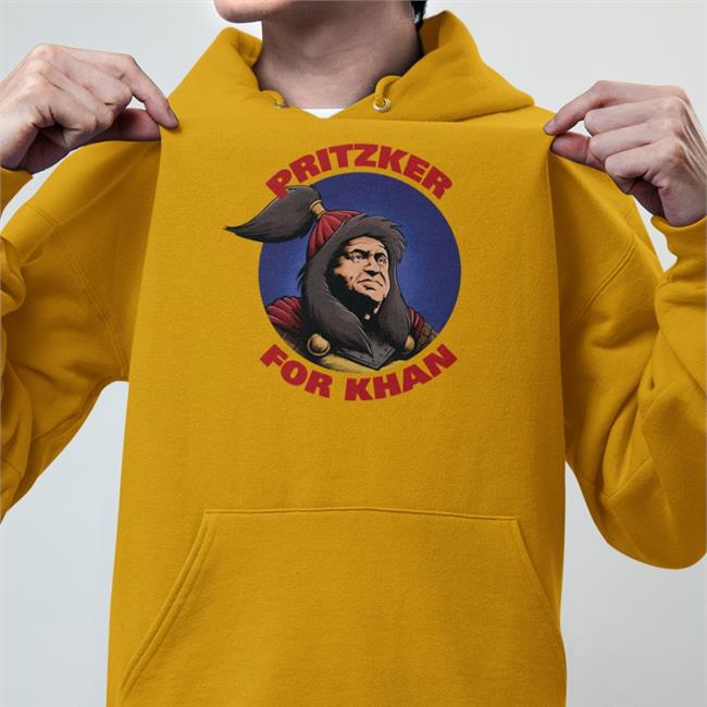 Pritzker For Khan Hoodie Sweatshirt