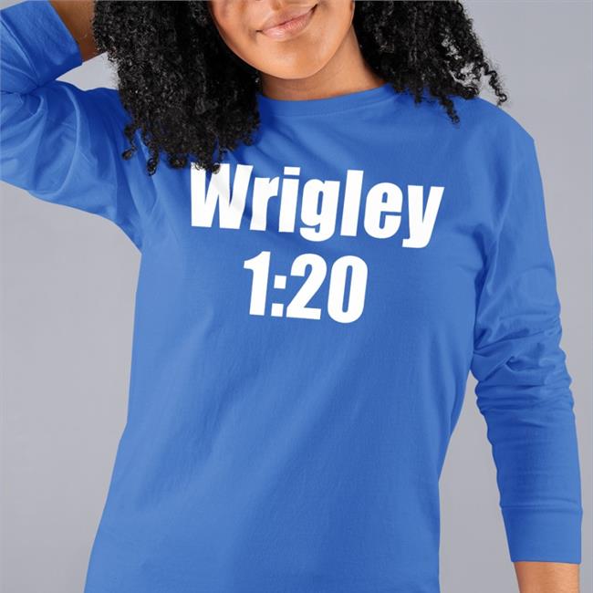 Obviousshirts Store Wrigley 1:20 Long Sleeve T Shirt