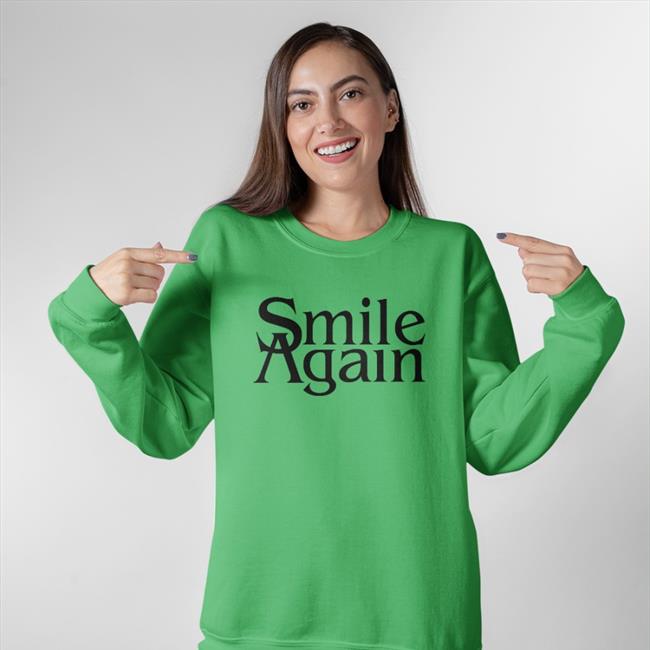 Mejealously Sport Grey Smile Again Shirt