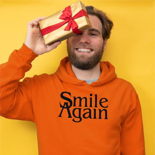 Mejealously Smile Again T Shirt Sport Grey