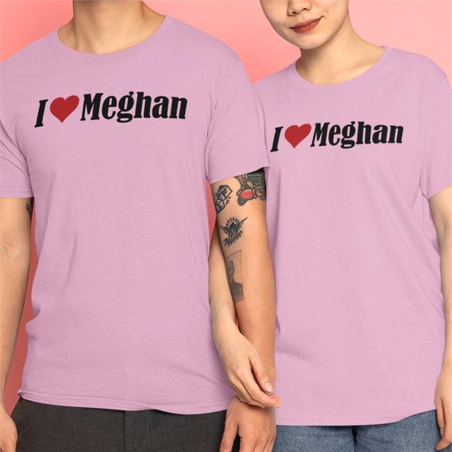 Khandmadethings I Love Meghan Shirts White