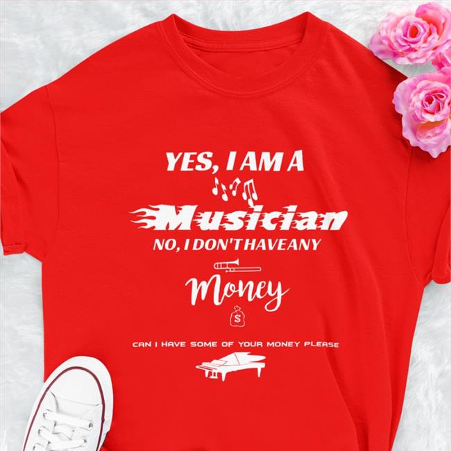 Threatnotation Yes I Am A Musician No I Don't Have Any Money Hoodie Sweatshirt