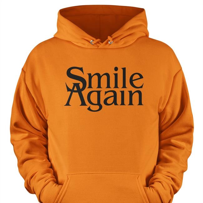 Mejealously Smile Again Tee Shirt Sport Grey