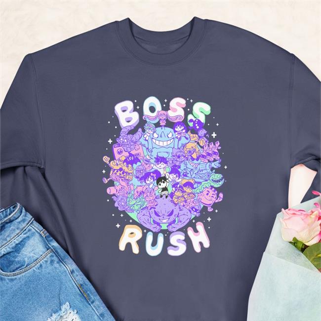 Omori Boss Rush Shirt Omocat Merch Omori Omocat Shirt