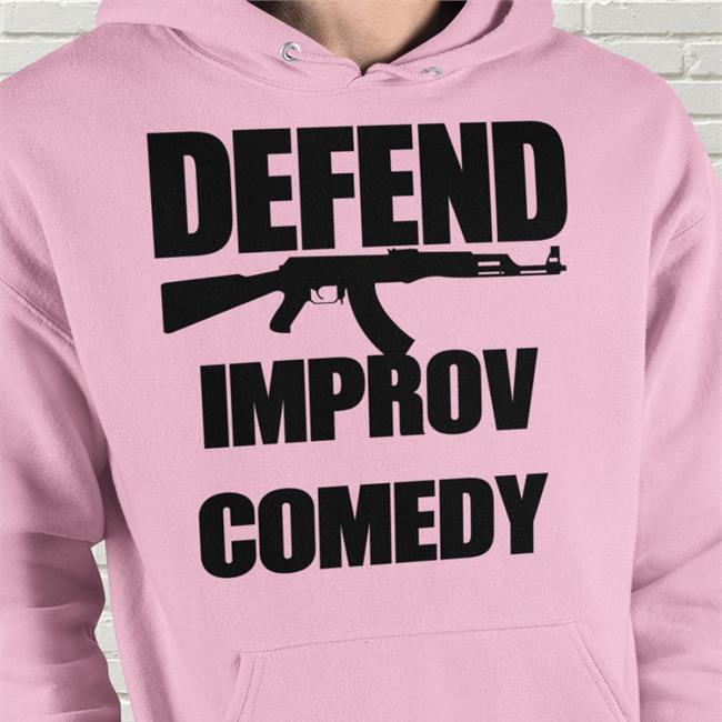 Tom Cecil Defend Improv Comedy Tee White