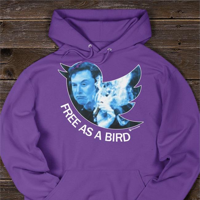 Elon Musk Free As A Bird Tee Shirt Twitter