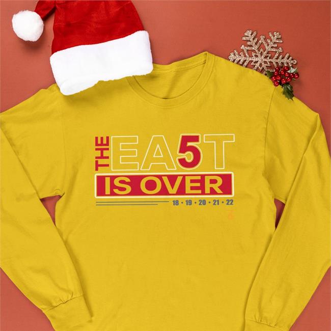 Sevensixapparel The Ea5t Is Over Shirt The Seven Six Merch