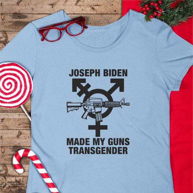 Thegoodshirts Shop Joseph Biden Made My Guns Transgender Sweatshirt
