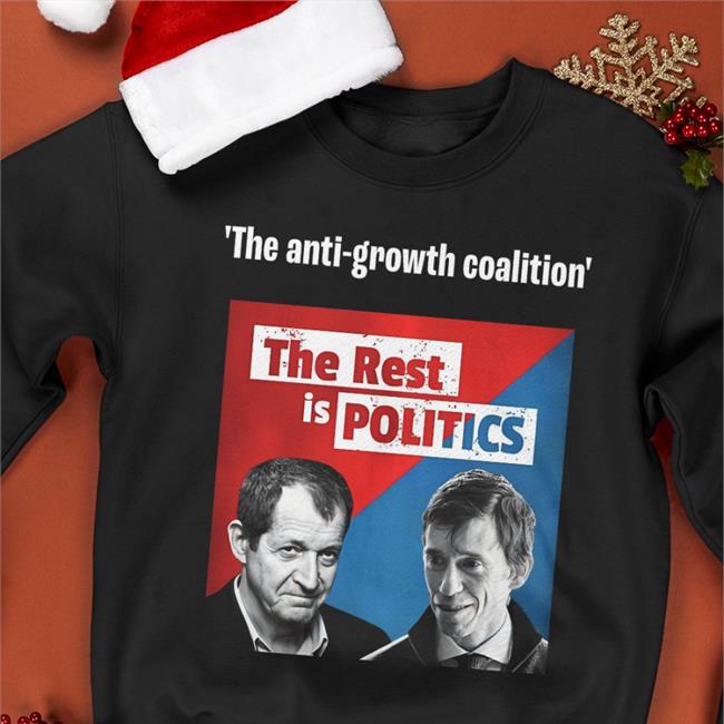 The Rest Is Politics Merch The Anti-Growth Coalition The Rest Is Politics T Shirt Steven Swinford