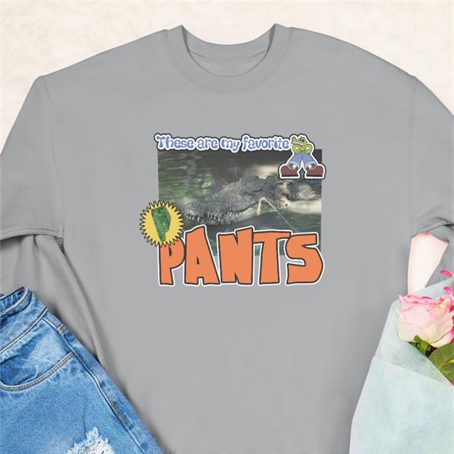 Luccainternational These Are My Favorite Pants Alligator Shirt