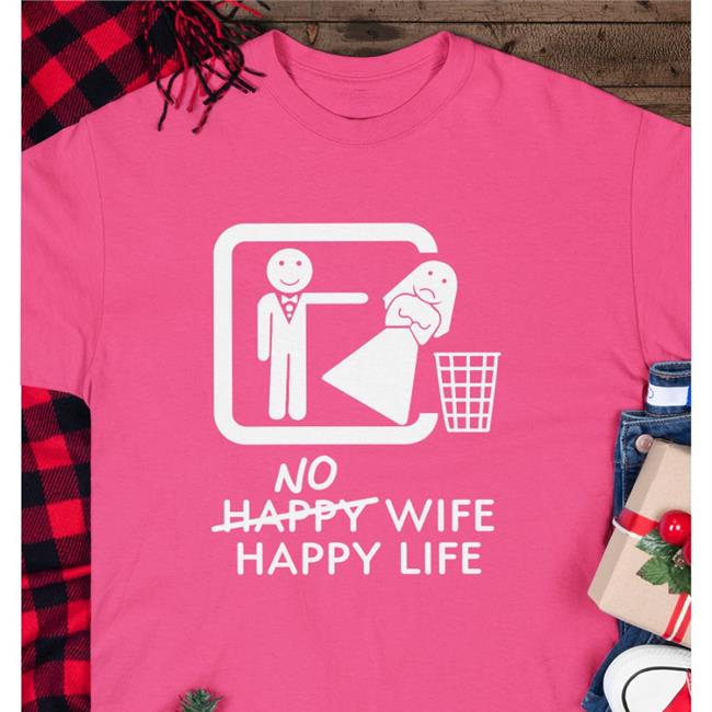 Murderxbryan No Happy Wife Happy Life Shirt Bryan