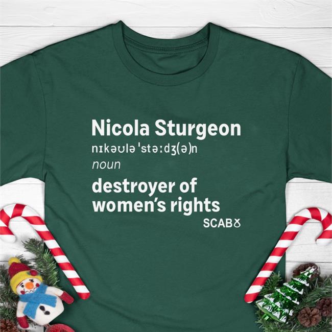 Nicola Sturgeon Definition Destroyer Of Women Rights Hoodie J.K. Rowling
