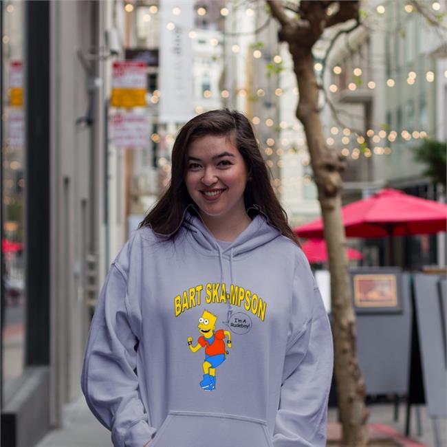 Bart Ska-Mpson I'm A Rudeboy Tee Shirt