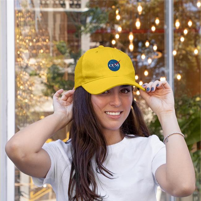 In Space No One Can Hear You Cum Black Dad Hat