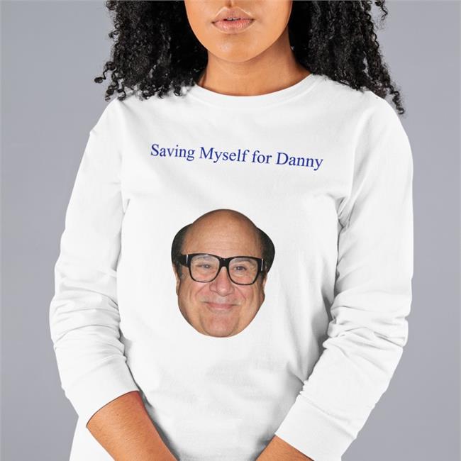Shirts That Go Hard Saving Myself For Danny Hoodie Sweatshirt White