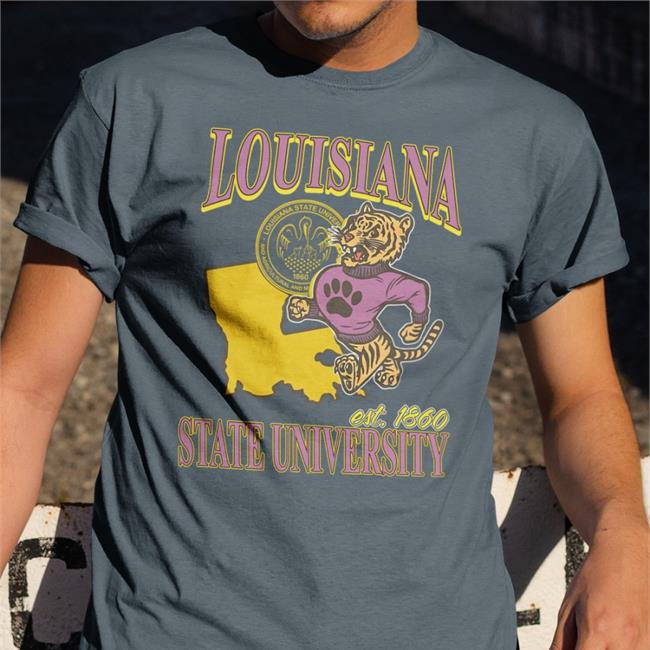 Briyana Louisiana Est 1860 State University Shirt Shop Yana