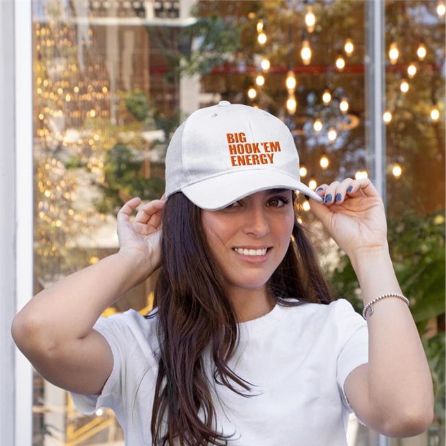 Dr. April Finkley Big Hook 'Em Energy White Shirt