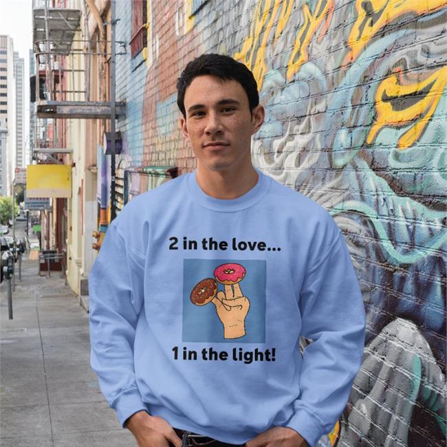2 In The Love 1 In The Light Tee