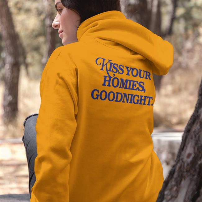 Nude Kiss Your Homies Goodnight Hoodie