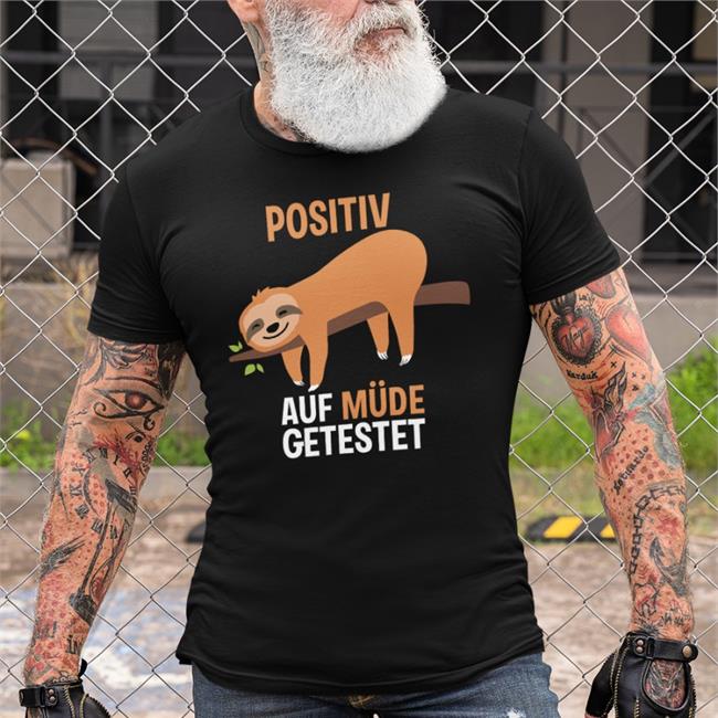 Gluehkaeferchen Positiv Auf Mude Getestet Shirt Nina