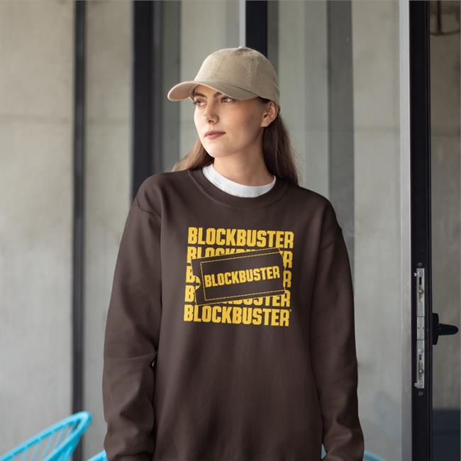Blockbuster Tee Audrey Audrianatv Audrey Blockbuster Long Sleeve Tee Royal