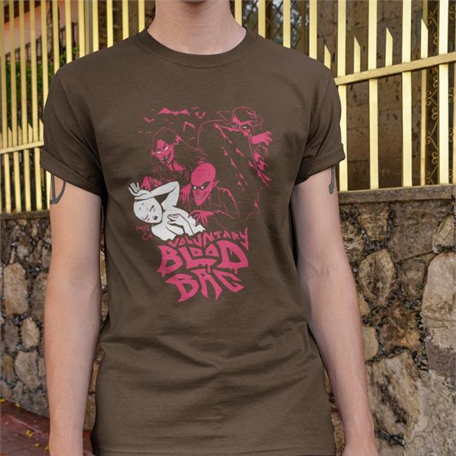 Voluntary Blood Bag T Shirt