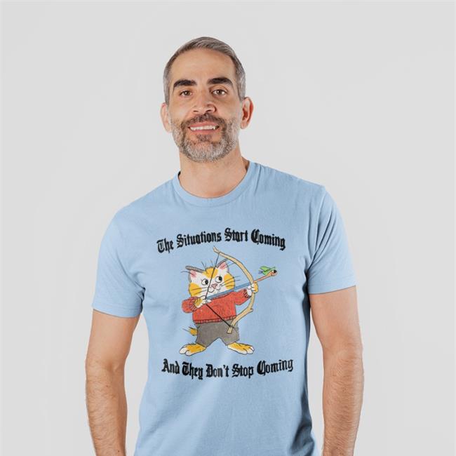 Jmcgg The Situation Start Coming And They Don't Stop Coming Shirt Jmcgg The Situation Start Coming And They Don't Stop Coming Shirt Justinsart